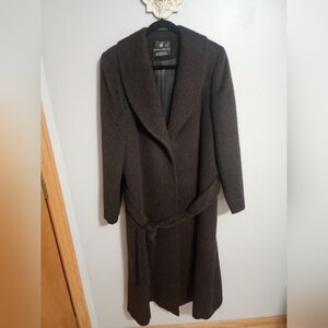 Peruivian Connection Suri Alpaca Trench Coat
